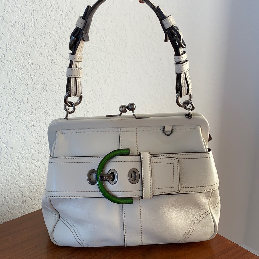 Coach mini purse/tote